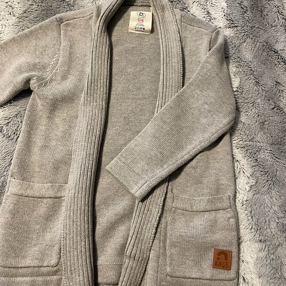 Rags grey sweater! Super cute!!! - Picture 3 of 4